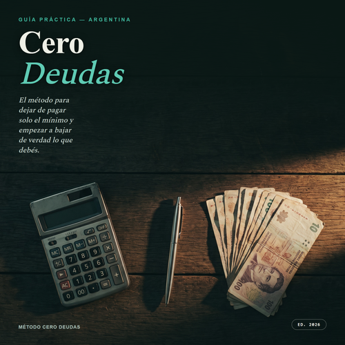 Portada del ebook Cero Deudas — el método para dejar de pagar solo el mínimo