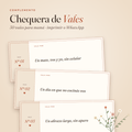 Chequera de Vales para Mamá