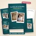 Las Fotos de tu Familia, Como Nuevas: guía, recetario de 60 prompts, kit para regalar e ingreso extra